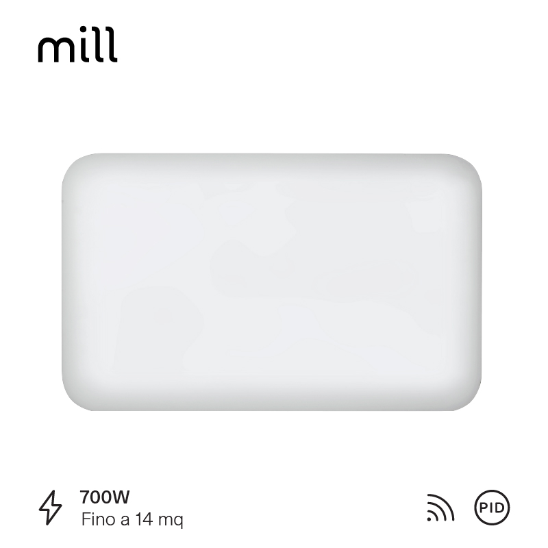 Alternative view of Termoconvettore a Parete Mill Invisible 700W - GEN 4