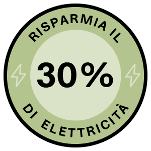 Risparmia il 30% di Elettricità